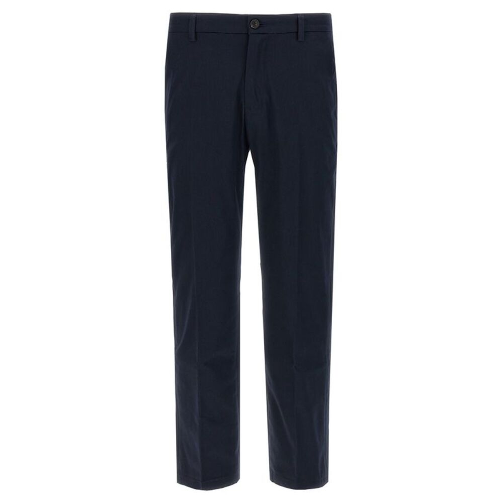 Department 5 Blue Cotton Cropped Men's Pants